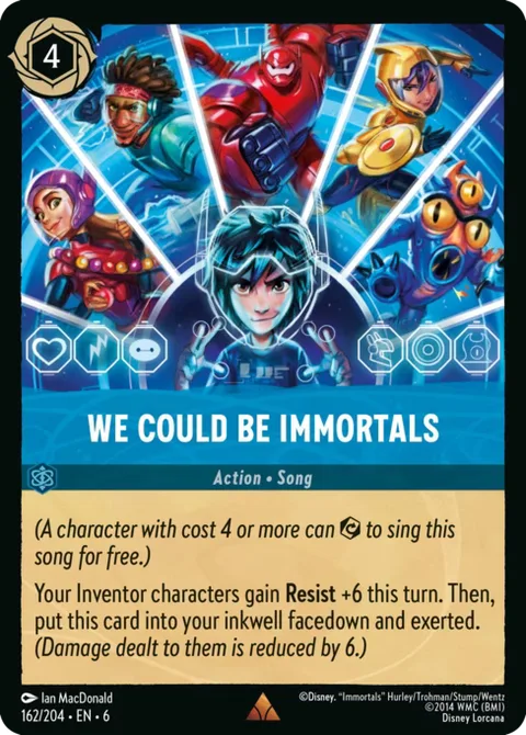We Could Be Immortals, card 162 from Azurite Sea