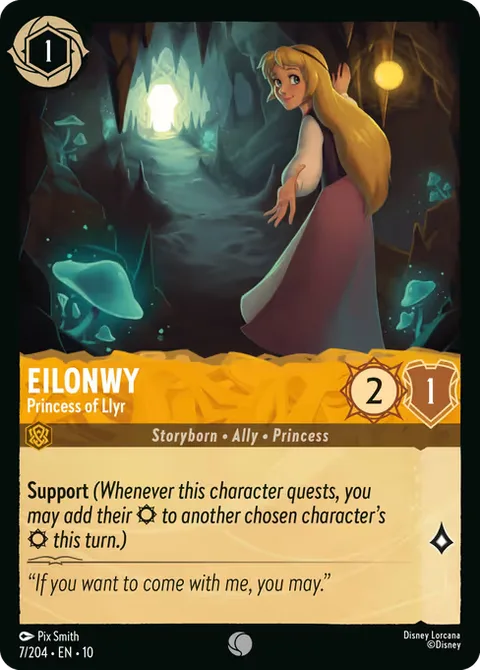 Eilonwy — Princess of Llyr, carte 7 de Whispers in the Well