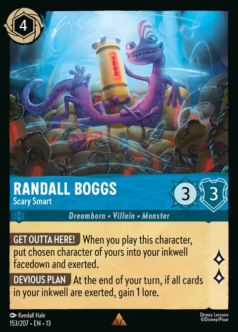 Randall Boggs — Scary Smart, card 153 from Attack of the Vine!