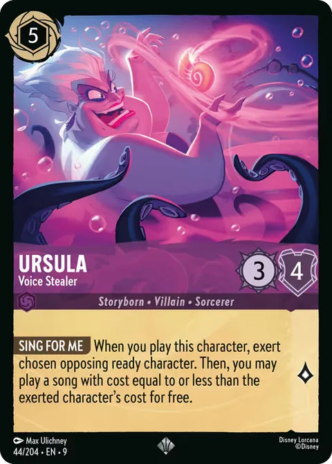 Ursula — Voice Stealer, card 44 from Fabled