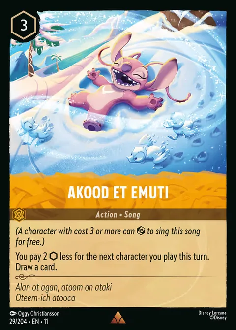 Akood et Emuti, card 29 from Winterspell