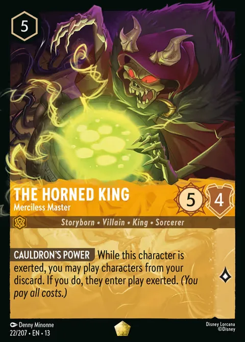 The Horned King — Merciless Master, carte 22 de Attack of the Vine!