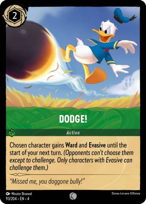 Dodge!, carte 93 de Ursula's Return