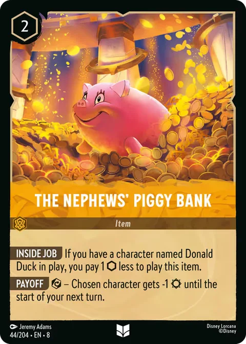 The Nephews' Piggy Bank, carte 44 de Reign of Jafar