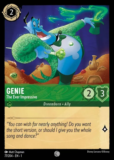Genie — The Ever Impressive, carte 77 de The First Chapter