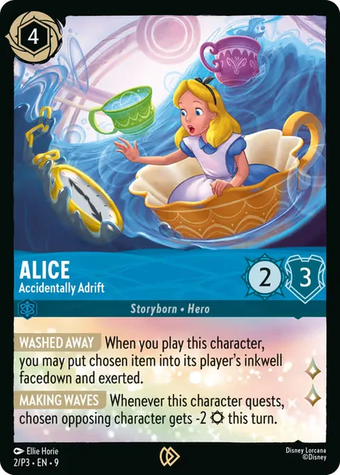 Alice — Accidentally Adrift, carte 2 de Promo Set 3