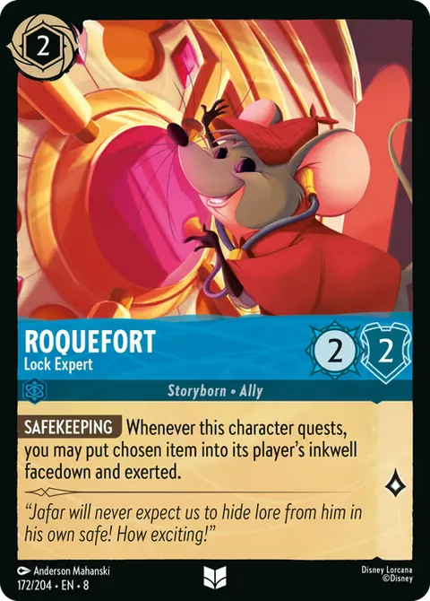 Roquefort — Lock Expert, card 172 from Reign of Jafar