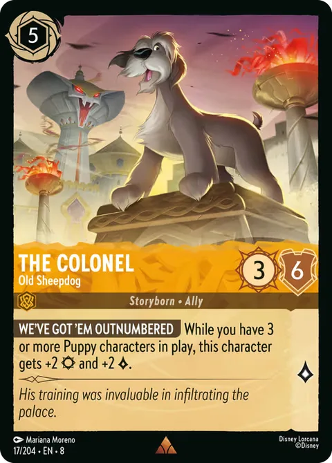 The Colonel — Old Sheepdog, carte 17 de Reign of Jafar