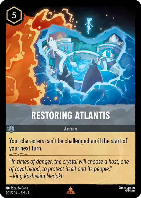 Restoring Atlantis, card 201 from Archazia's Island