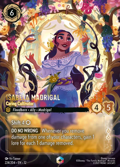 Isabela Madrigal — Caring Cultivator, carte 224 de Wilds Unknown