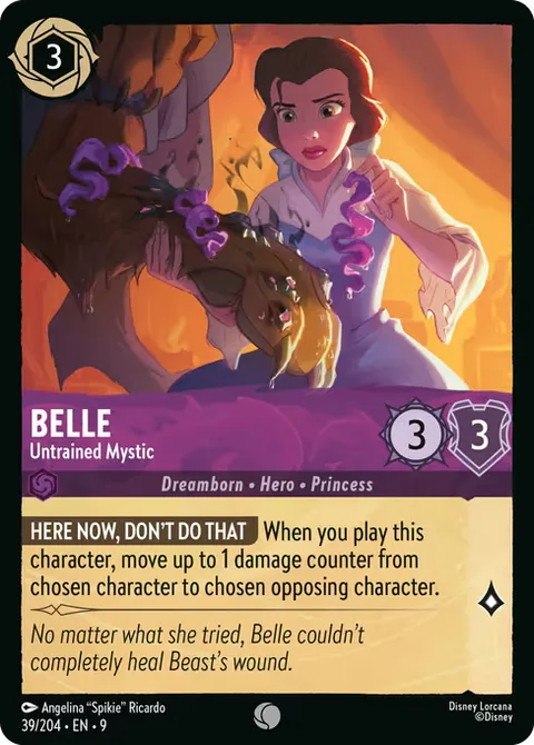 Belle — Untrained Mystic, carte 39 de Fabled