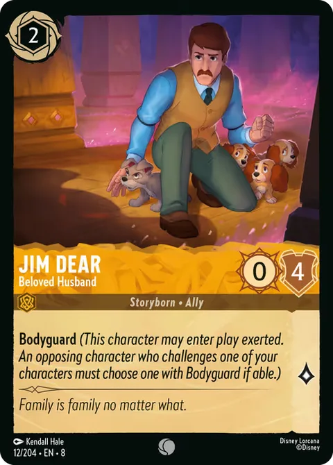 Jim Dear — Beloved Husband, card 12 from Reign of Jafar