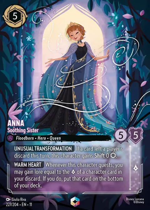 Anna — Soothing Sister, card 227 from Winterspell