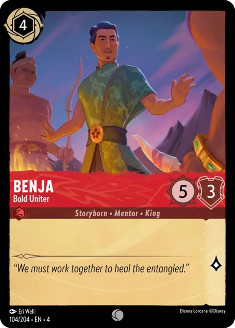 Benja — Bold Uniter, card 104 from Ursula's Return