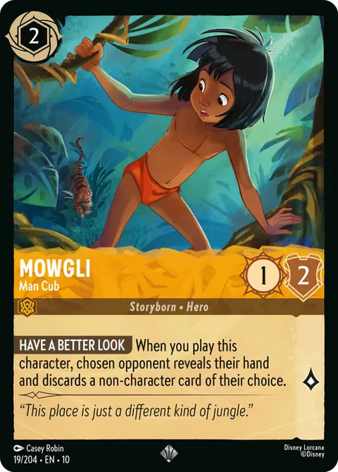Mowgli — Man Cub, card 19 from Whispers in the Well