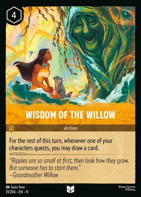 Wisdom of the Willow, carte 31 de Winterspell