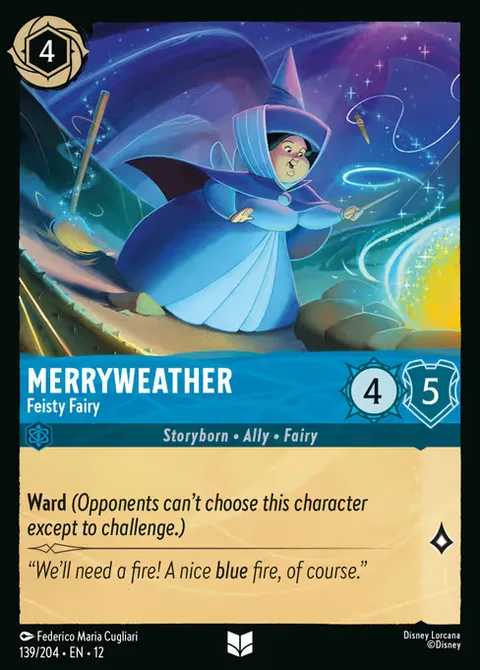 Merryweather — Feisty Fairy, card 139 from Wilds Unknown