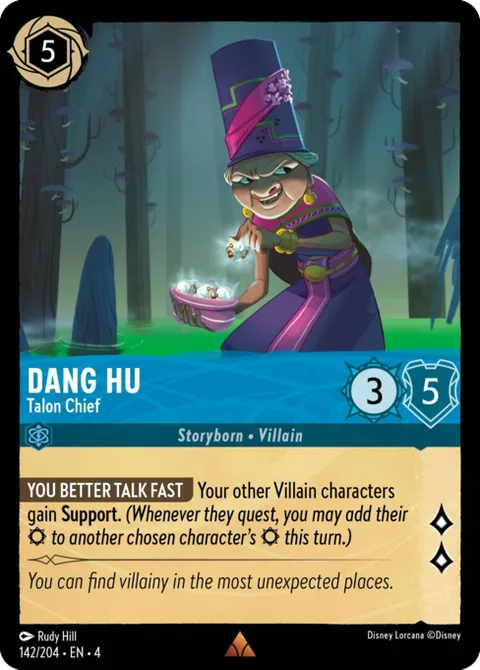 Dang Hu — Talon Chief, card 142 from Ursula's Return