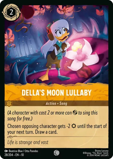 Della's Moon Lullaby, card 28 from Whispers in the Well