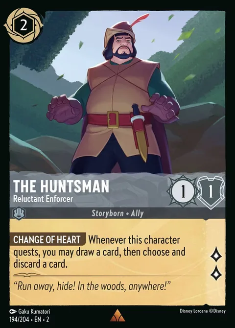 The Huntsman — Reluctant Enforcer, card 194 from Rise of the Floodborn