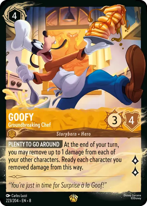 Goofy — Groundbreaking Chef, card 223 from Reign of Jafar