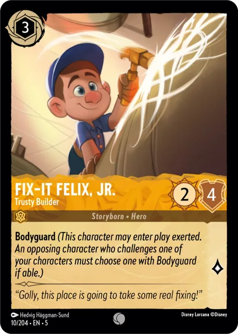 Fix-It Felix, Jr. — Trusty Builder, carte 10 de Shimmering Skies