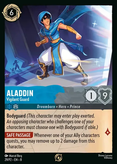 Aladdin — Vigilant Guard, card 29 from Promo Set 2