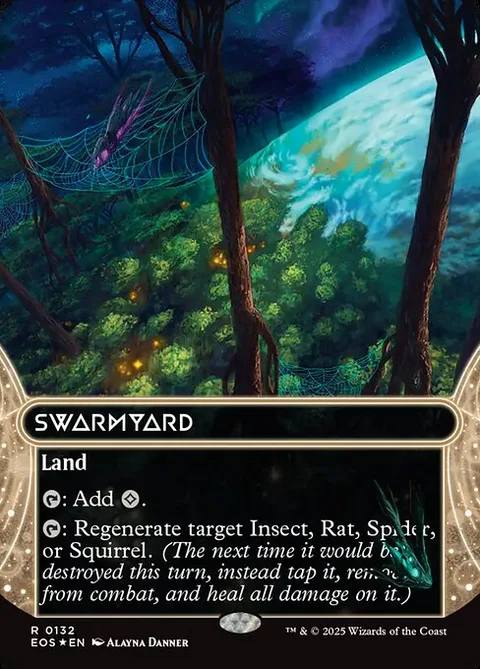 Swarmyard, carte 132 de Edge of Eternities: Stellar Sights