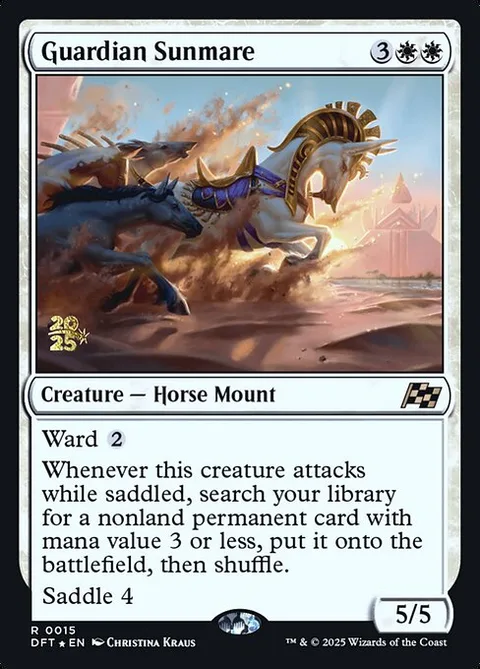 Guardian Sunmare, carte 15s de Aetherdrift Promos