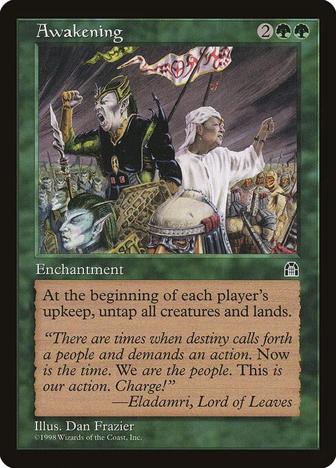 Awakening, card 101 from Stronghold