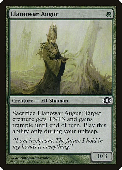 Llanowar Augur, carte 129 de Future Sight