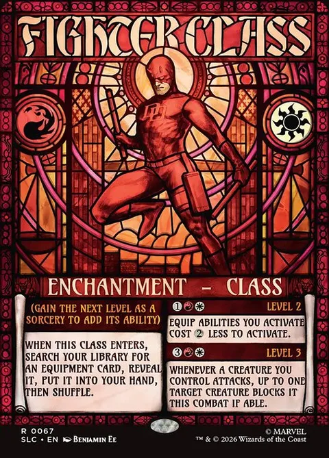 Fighter Class, carte 67 de Secret Lair Countdown