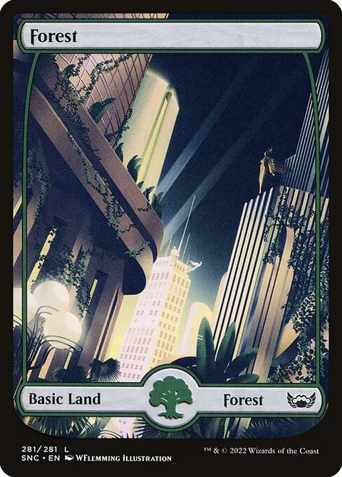 Forest, carte 281 de Streets of New Capenna
