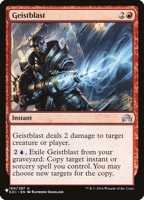 Geistblast, carte SOI-160 de The List