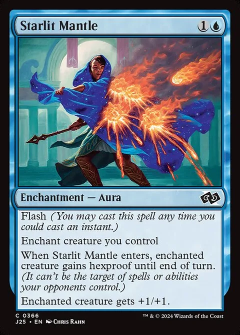 Starlit Mantle, card 366 from Foundations Jumpstart
