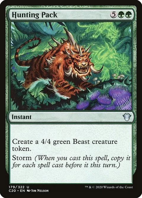 Hunting Pack, card 179 from Commander 2020