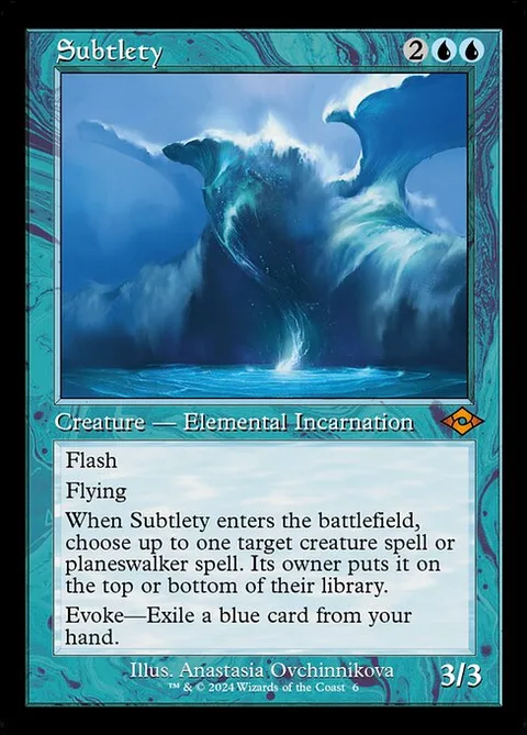 Subtlety, carte 6 de Modern Horizons 2 Timeshifts
