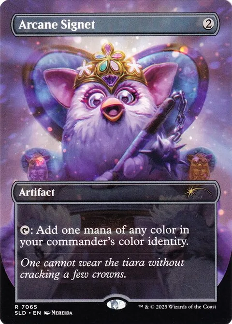 Arcane Signet, card 7065 from Secret Lair Drop