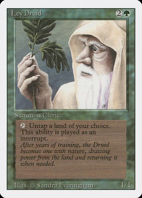 Ley Druid, carte 206 de Revised Edition