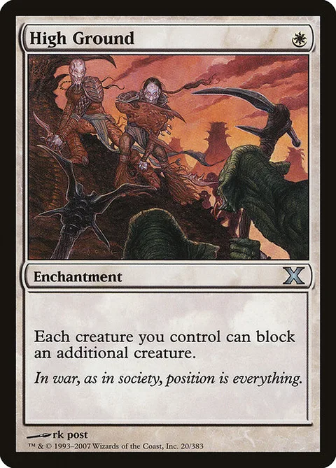 High Ground, card 20 from Tenth Edition