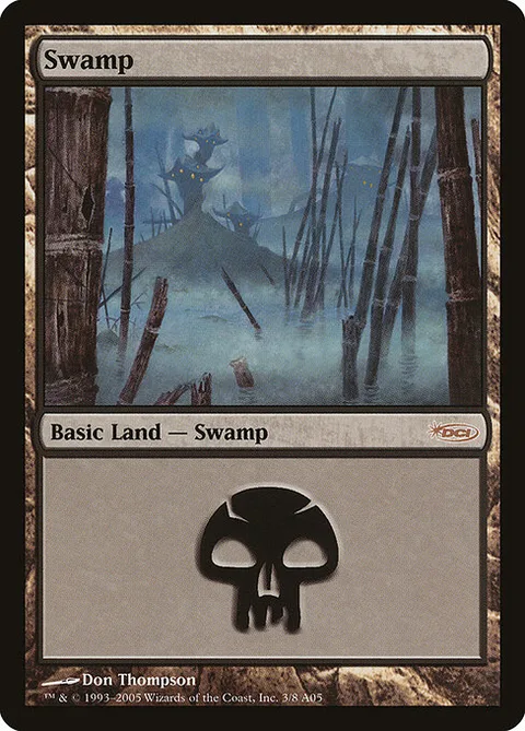 Swamp, card 3 from Arena League 2005