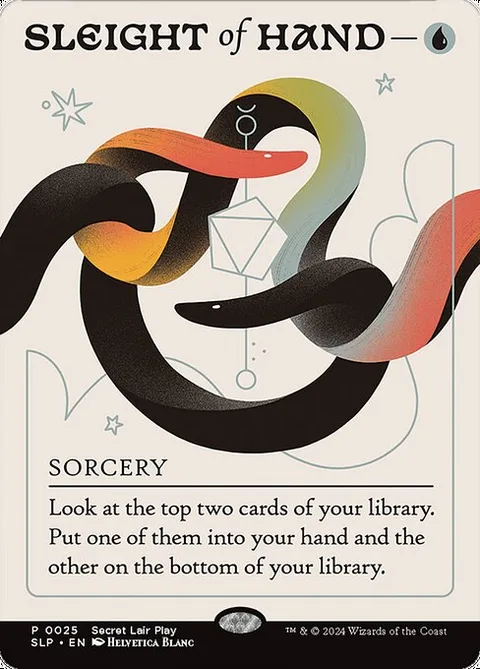Sleight of Hand, carte 25 de Secret Lair Promo
