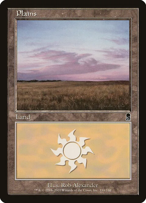 Plains, carte 334 de Odyssey