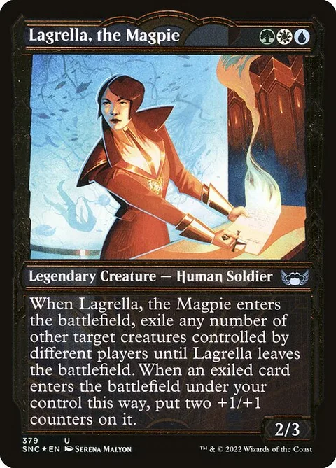 Lagrella, the Magpie, card 379 from Streets of New Capenna