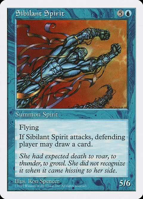 Sibilant Spirit, carte 123 de Fifth Edition
