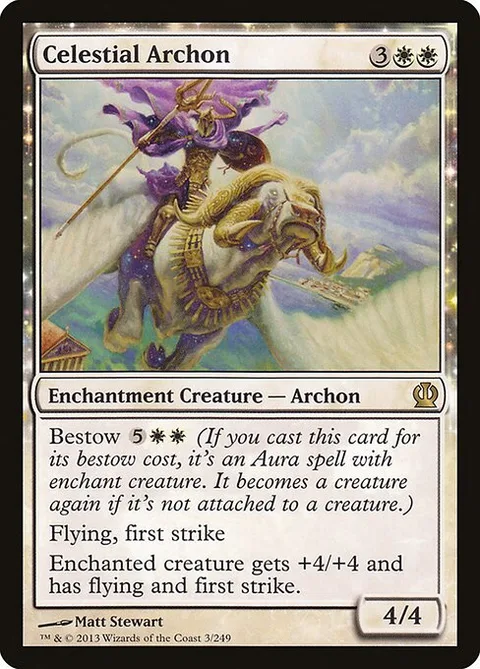 Celestial Archon, carte 3 de Theros