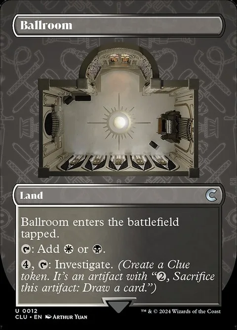 Ballroom, carte 12 de Ravnica: Clue Edition