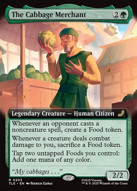 The Cabbage Merchant, carte 203 de Avatar: The Last Airbender Eternal