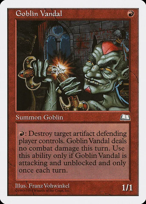 Goblin Vandal, carte 41 de Anthologies