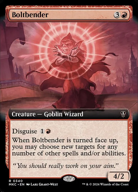 Boltbender, card 340 from Murders at Karlov Manor Commander